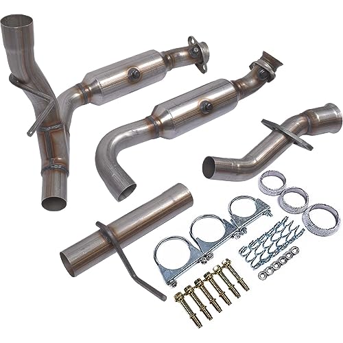 Catalytic Converters Left and Right Side Replacement for Ford F150 5.0L V8 2011 2012 2013 2014 Replaces 50567 53904 AKWH