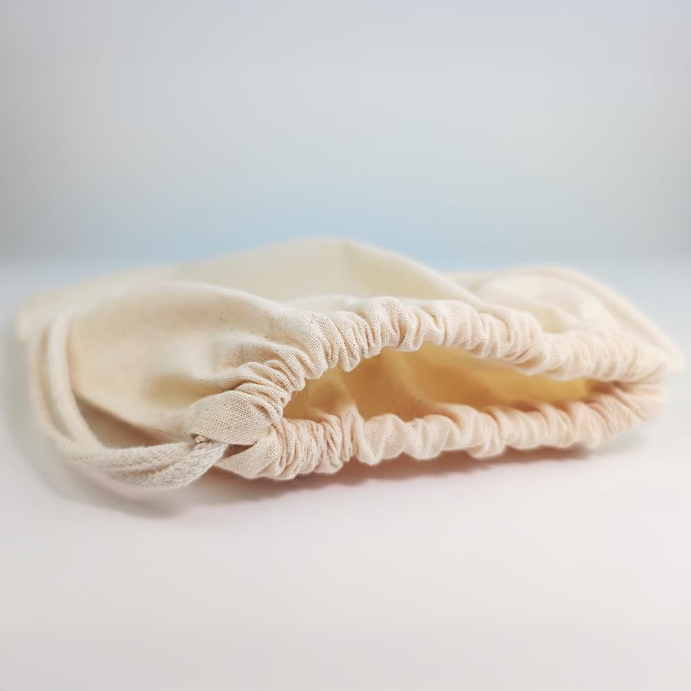 Cottonbagjoe (10, 25, 100, 250) Baumwollbeutel mit Kordelzug 25 x 30 cm – OEKO-TEX® STANDARD 100 Stoffbeutel als Aufbewahrungsbeutel für Reisen, Geschenke & Organisation
