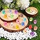 XIMISHOP 200 Stück Mini Leuchtend Enten Harz, 20 Farben Miniatur Ducks Kleine Figuren Bunte Tiere Enten für Dekoration Aquarium Miniaturgarten Puppenhaus Handwerk Landschaftsgärten, Bonsai, Fischbecke