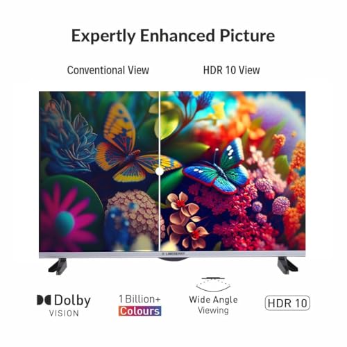 Image of Limeberry 50 inch 4K Ultra HD Smart OLED TV | WebOS | Dolby Soundbar | Frameless Slim Design | Magic Voice Remote | HDR, HLG | 3 HDMI, 2 USB | EOLED50 (Black)