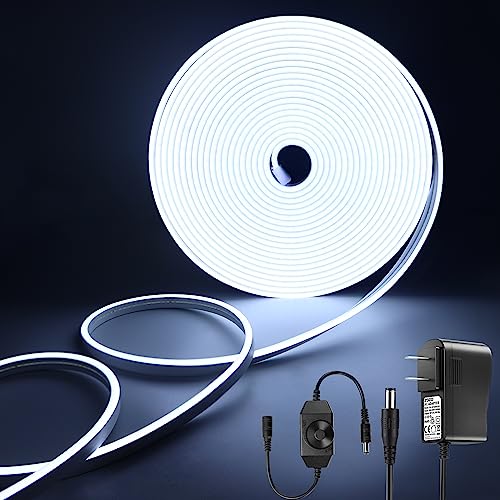 CCILAND LED Neon Strip Light 32.8Ft, 1200 LED Neon Rope Lights Outdoor, Silicone LED Strip Lights Fully Waterproof Dimmable for Gaming Bedroom Outdoor Decor CCILAND LED Neon Strip Light 32.8Ft, 1200 LED Neon Rope Lights Outdoor, Silicone LED Strip Lights Fully Waterproof Dimmable for Gaming Bedroom Outdoor Decor
