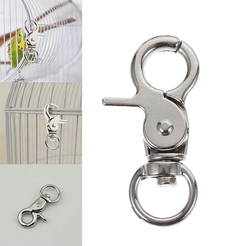 Amazon.co.jp: ケージアクセサリー ナスカン 5個入り ドア スイベル