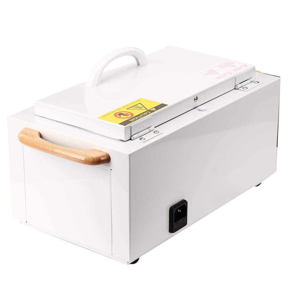 Esterilizador de calor Autoclave con temporizador Herramienta Esterilizador de Alta Temperatura con Tanque de Acero Inoxidable Extraíble para salón de belleza salón de peluquería estudio y casa