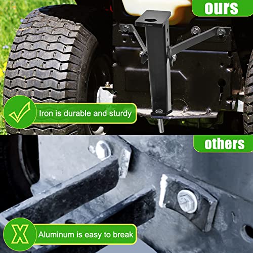 Trailer Hitch For Lawn Mower, Lawn Mower Trailer Hitch, Garden Tractor Trailer Hitch Lawnmower Trailer Attachment #TOP3