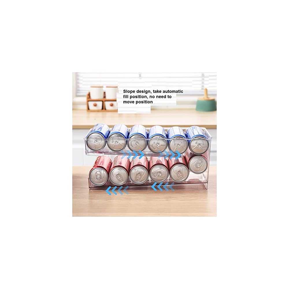 Buy Stacking Can Dispensers,Upgrade DoubleLayer Automatic Rolling