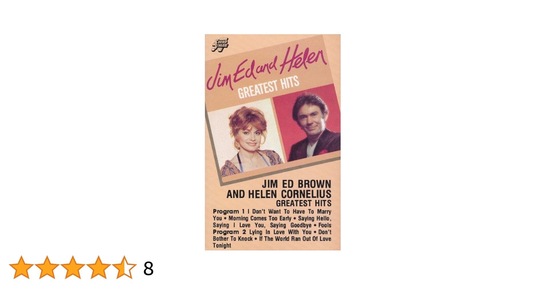 Jim Ed Brown/Helen Cornelius - Greatest Hits - Amazon.com Music
