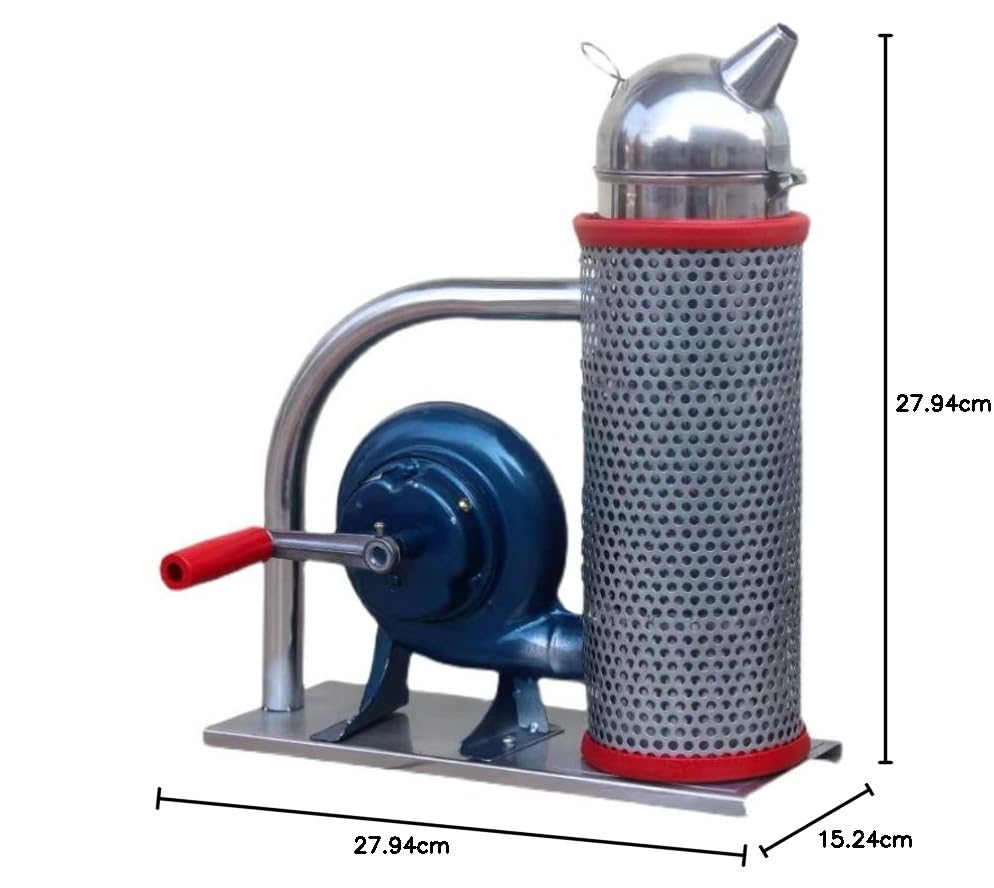 Ahumador celular, ahumador de acero inoxidable con escudo térmico, kit de soplador de mano, equipo de apicultura