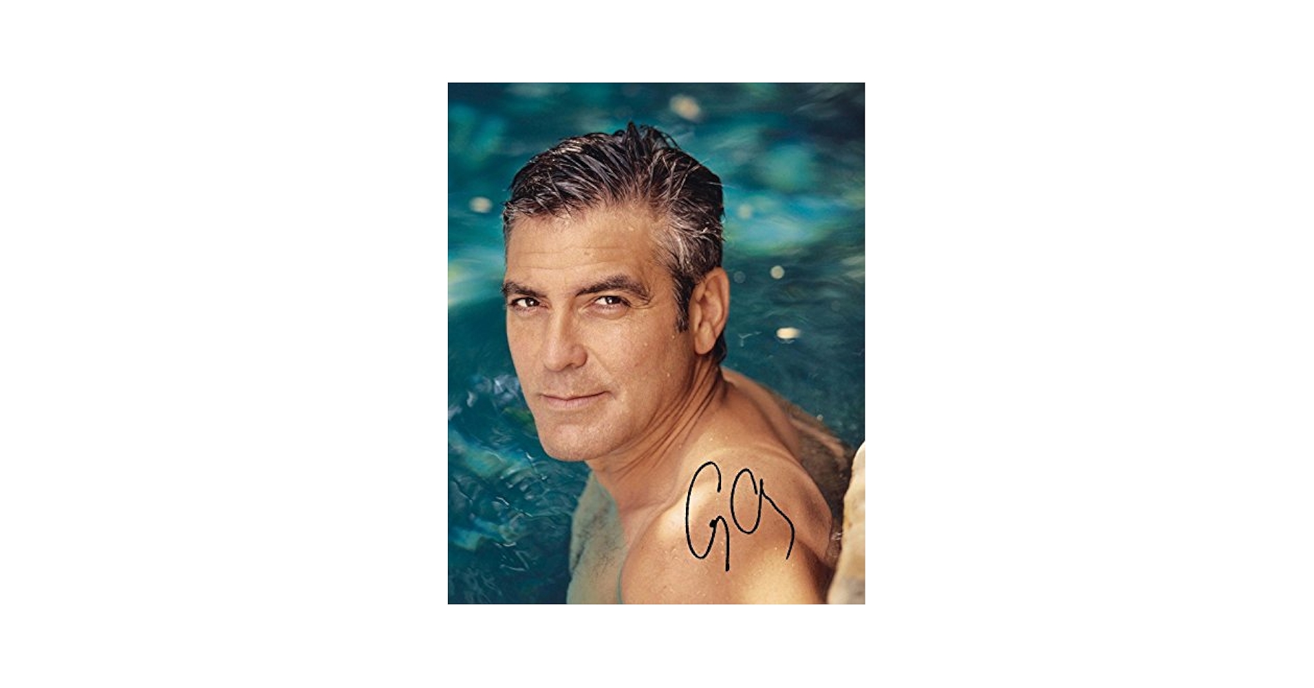 Amazon.co.jp: ジョージ・クルーニー署名Autographed 8 x 10