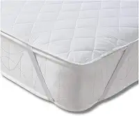 Protetor de Colchão Impermeável para Berço Americano – Capa com Elástico Anti Xixi – 70x130cm – Toque Suave, Resistente e Lavável – Cor Branca