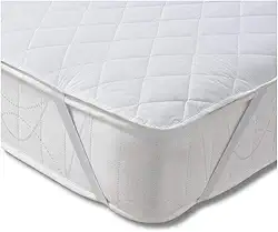 Protetor de Colchão Impermeável para Berço Americano – Capa com Elástico Anti Xixi – 70x130cm – Toque Suave, Resistente e Lavável – Cor Branca