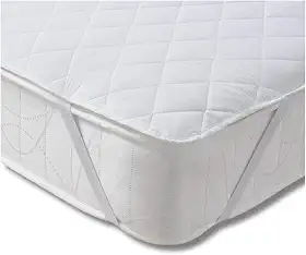 Protetor de Colchão Impermeável para Berço Americano – Capa com Elástico Anti Xixi – 70x130cm – Toque Suave, Resistente e Lavável – Cor Branca