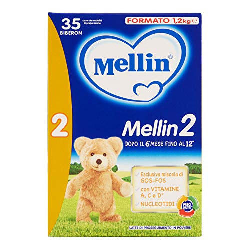 Mellin 2 Latte Polvere 1,2kg
