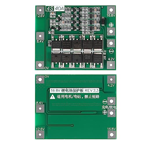 6pcs Enhanced 4S 40A 16.8V 18650 Lithium Battery Protection Board PCB BMS Charger Protection Circuit Balance Charging Module2