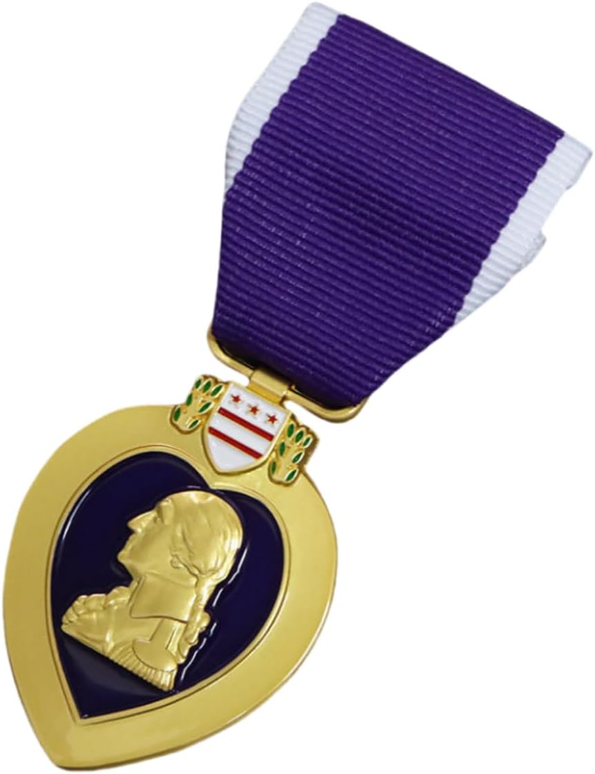 Purple Heart Medal - Honor and Respect for the Brave by enlivik