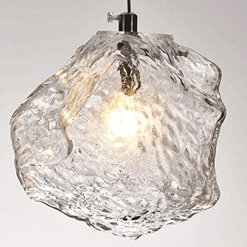 Lampe suspendue d'escalier glaçon pour chevet et chambre moderne - 3