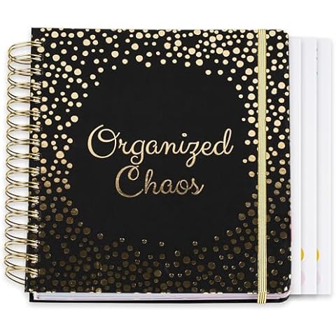 Votum 18 Month Planner 2024-2025 - July 2024- Dec 2025 Planner- Daily, Weekly Planner and Monthly Planner - December, Organized Chaos Weekly Planner 2024 with 3 Sticker Sheets - 2024 Calendar Planner Cover