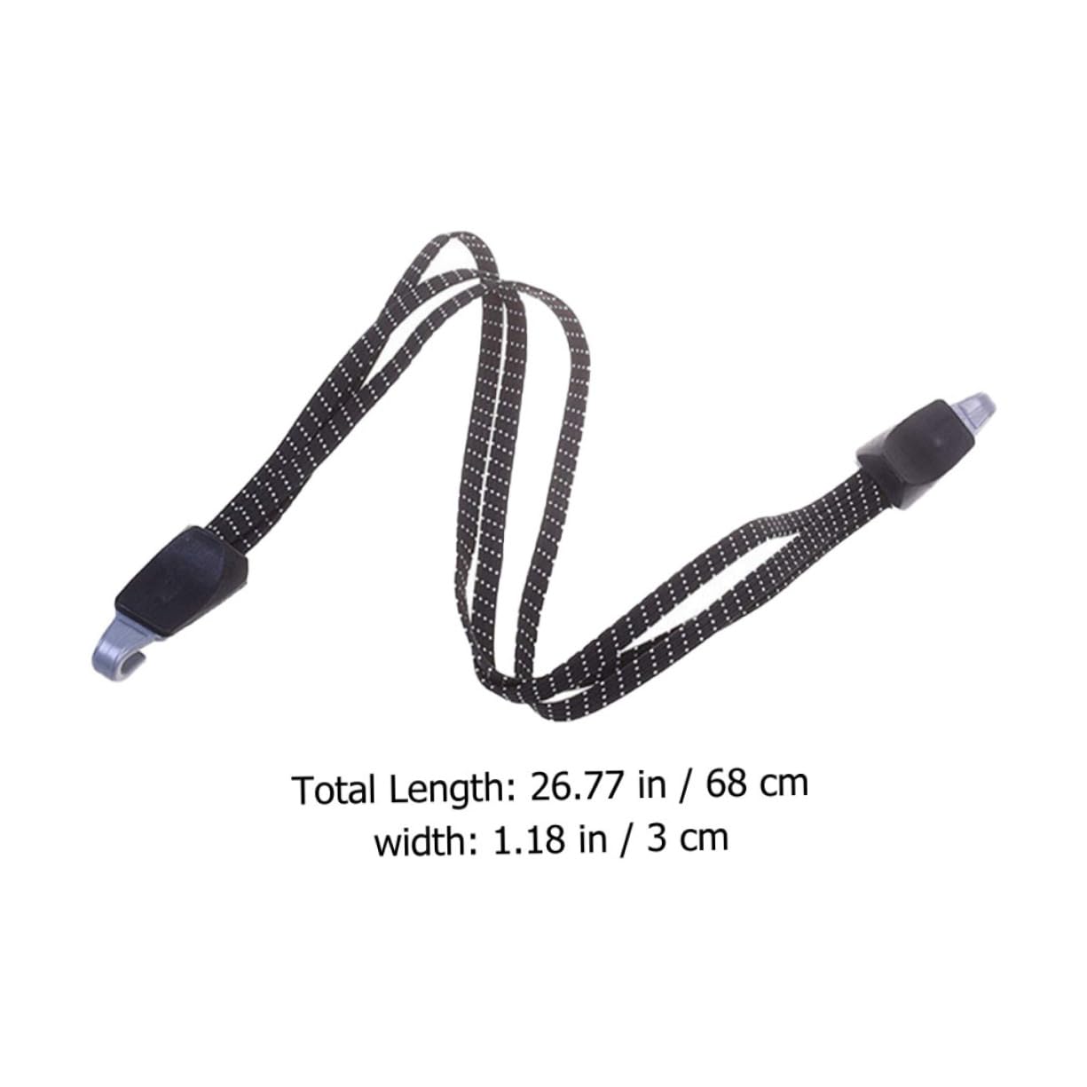 ibasenice 4pcs Heavy-Duty Elastic Luggage Strap Ropes for and Motorcycles Sturdy Band Design for Secure Cargo for Outdoor Activities and