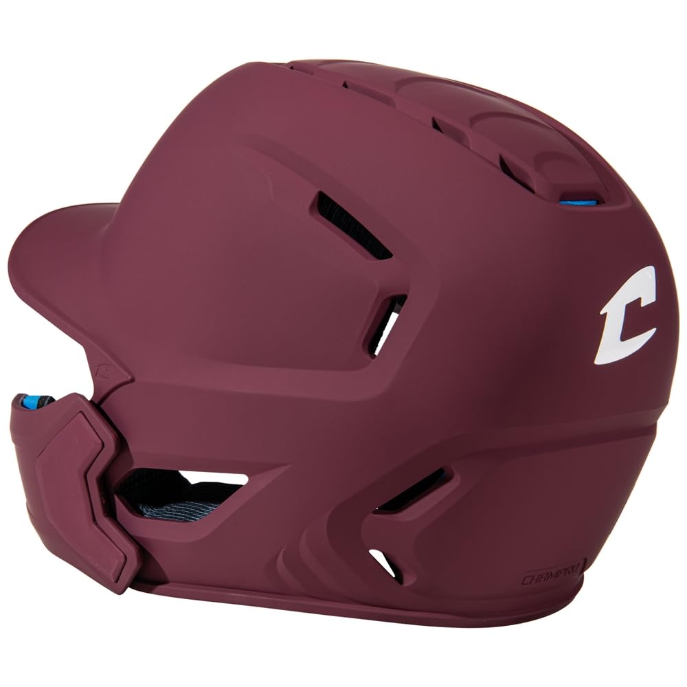 Champro HXE Baseball-Schlaghelm mit Kieferschutz, matt