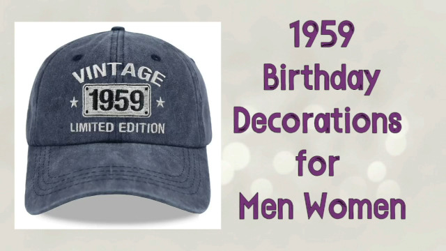 Vintage 1955 Limited Edition Hats for Men Women, 71th Birthday