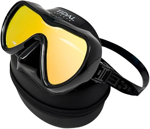 Miniatura 8 de Máscara Tidal - Máscara de Buceo Anti-Vaho Avanzada para Buceo, Esnórquel, Buceo Libre y Natación. Lente Única de Vidrio Templado de Ángulo Amplio.