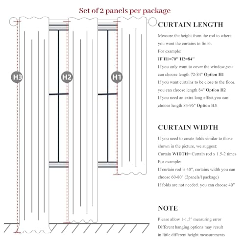 Image of Curtains 100 Inch Length Extra Wide Pinch Pleated Blackout for Sliding Glass Door /Living Room, Farmhouse Natural Linen Thick Boho Bedroom Heavy Duty Insulated Large Window Drapes (100 inchWx92 inchLx2Panels)