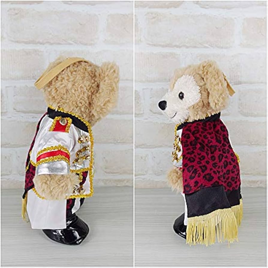 ダッフィー サンタ衣装 ぬいぐるみポーチ 2体セット ダッフィー サンタ衣装 ぬいぐるみポーチ 2体セット ダッフィー