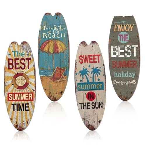 Planche de surf décorative pour transformer un mur vide en un coin de paradis ensoleillé