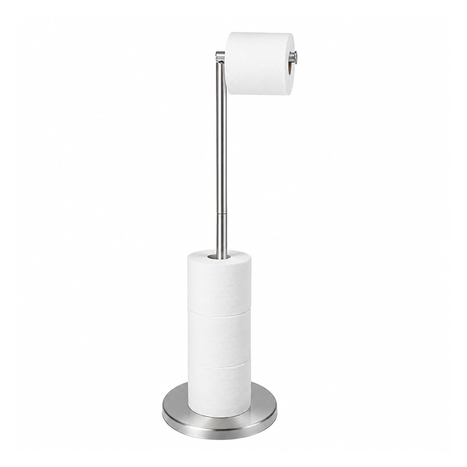 Toilet Roll Holder, Toilet Paper Stand Holder Dispenser,for Bathroom