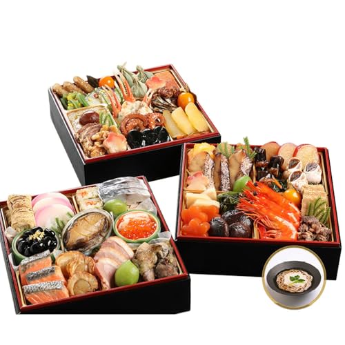 [三千院の里]年越しそば付 和風おせち 三段重 約3人前 [お届け予定日]2025年12月31日