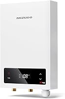 MIZUDO 11kW 240V Tankless Electric Water Heater - Instant 2.6 GPM Hot Water for 1-2 Uses, ETL Certified LED Display