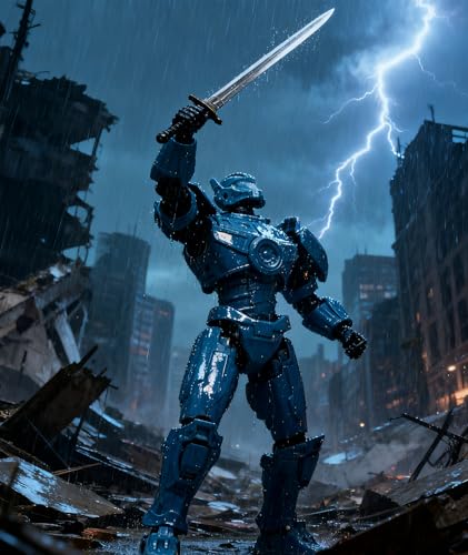 Image of INOCEAN Action Figure, Dummy 13 Action Figure Toys, 3D Printed Action Figures, Fully Articulated Robot Toy, High Degree&Freedom Action Figures, 3D Printed Toys for Desktop Decor&Game Lovers