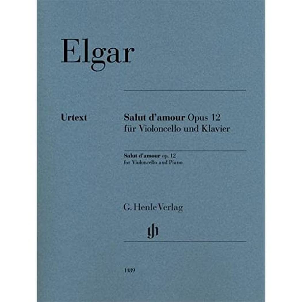 Amazon.co.jp: Salut d'amour op. 12 fuer Violoncello und