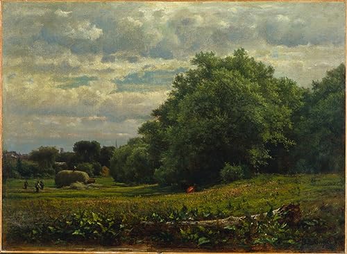 Tableau Temps de récolte George Inness impression d'art murale 60x90cm