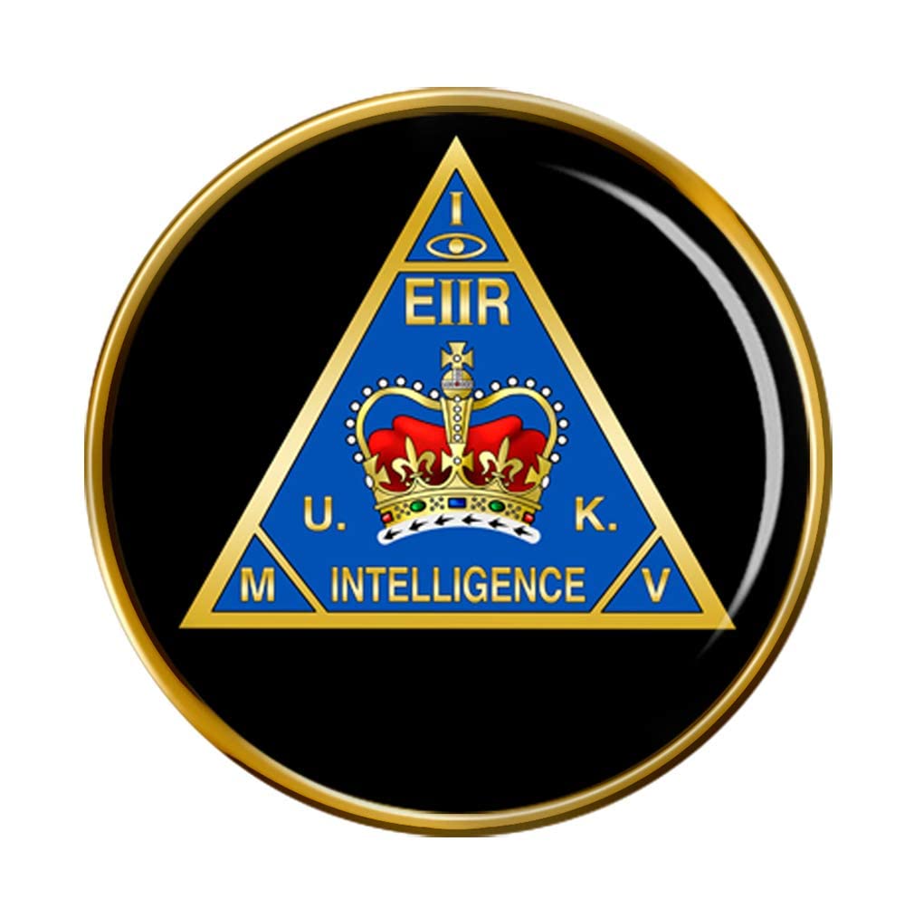 Giftshop UK Gold MI5 UK Security Lapel Pin