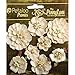 Penny Lane Mixed Blossoms 8/Pkg-Antique Beige
