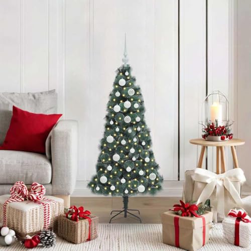 Árbol de Navidad artificial decorado con luces LED para salón 2