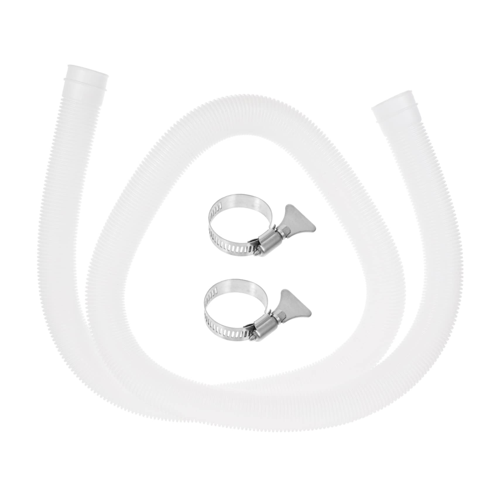 OFFSCH 1 Set Swimming Pool Hose Swimming Pool Accessories Swimming Pool Supply Pool Filter Hose Outdoor Pools Vacuum Pool Replacement Hose White Water Water Pump Plastic