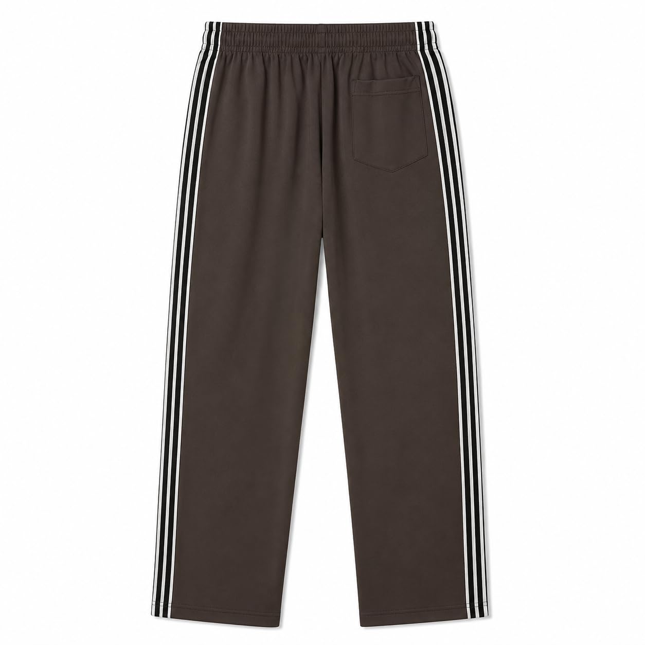 Men's Track Pants with Side Stripes | Elastic Waist Casual Joggers | Lightweight Athletic Lounge Pants for Gym, Running-picture-55