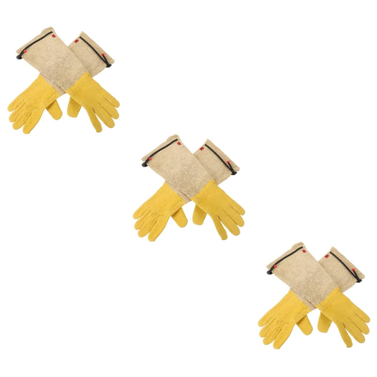 LIFKOME 3 Pares De Guantes De Jardinería Con Espinas Y Hebilla Ajustable Guantes De Trabajo Para Hombres Y Mujeres Guantes De Jardinería Con Garras.