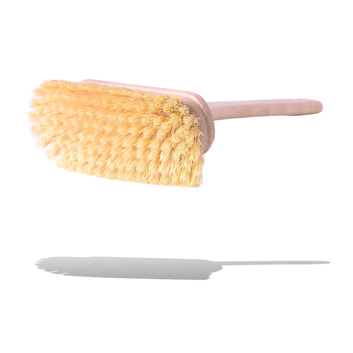 Brosse à récurer pour baignoire en fibres de tampico - Nettoyage des baignoires, jacuzzi, douches, éviers, buanderie, carrelage de sol de salle de bain - Fabriqué en Allemagne