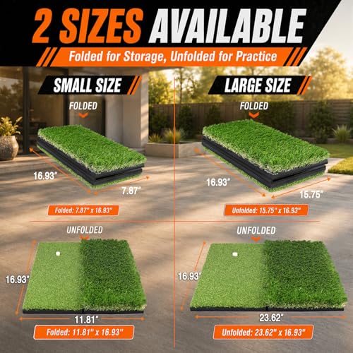 BIRDIEBLAST 10mm Foam Golf Mat