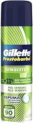 Espuma de Barbear Gillette Prestobarba Sensitive 150g
