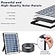 ZQEJEFD Solar Springbrunnen für Außen, 6.5W Solar Teichpumpe, Upgrade Solarpumpe mit 3m Kabel, Solar Wasserpumpe Schwimmender Fontäne Pumpe mit 9 Fontänenstile für Garten, Vogel-Bad,Teich,Wasserspiele