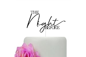 Celebrate the Night Before Cake Topper