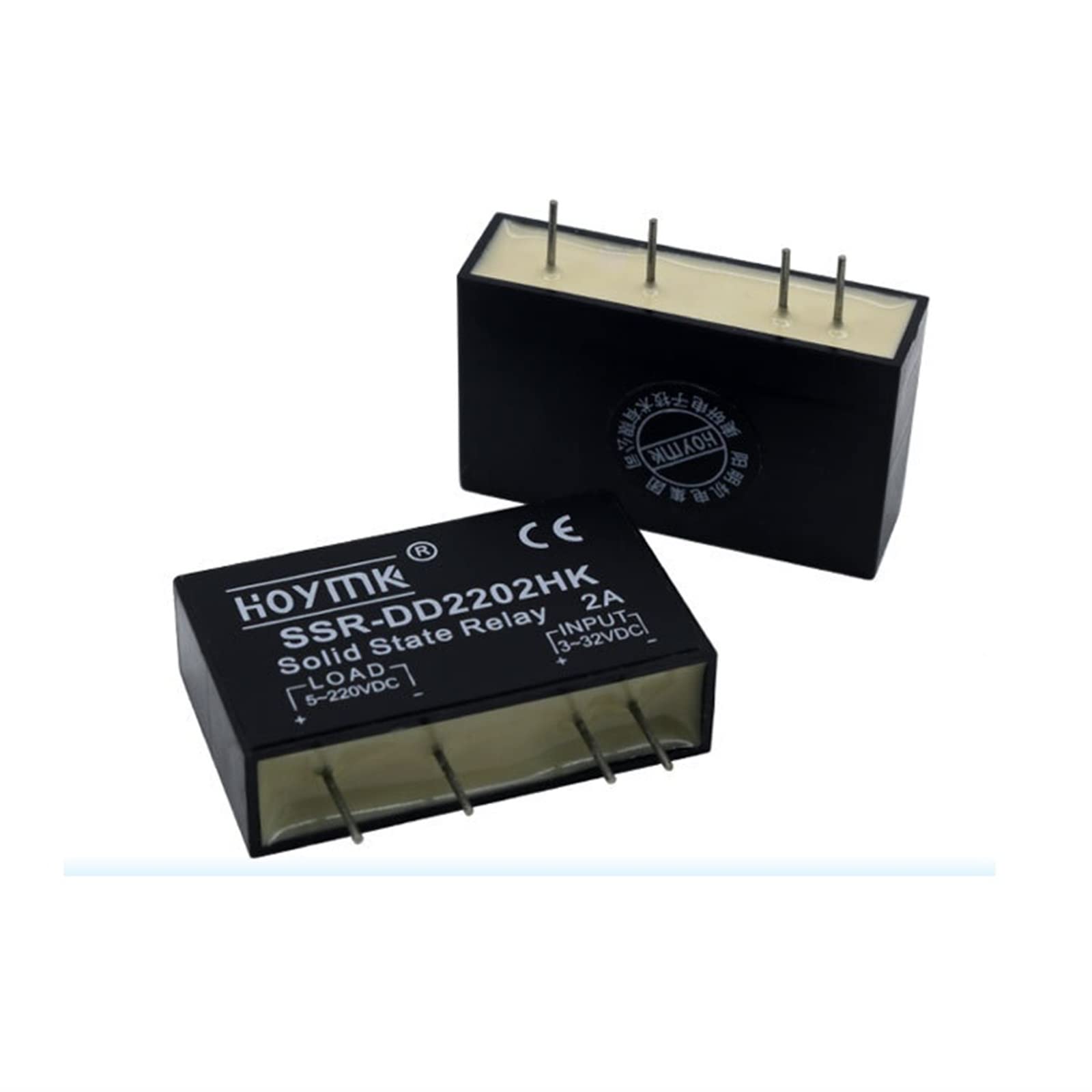 SSR-DD2205HK relé de estado sólido de 5A para integración en robótica y domótica