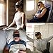 Mavogel Weighted Eye Mask for Sleeping - Weighted Sleep Mask with Removable Eye Pillow, Cooling Eye Mask for Men Women