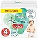 Pampers Baby Windeln Pants Größe 4 (9kg-15kg) Harmonie, 96 Höschenwindeln, Monatsbox, sanfter Hautschutz und pflanzenbasierte Inhaltsstoffe