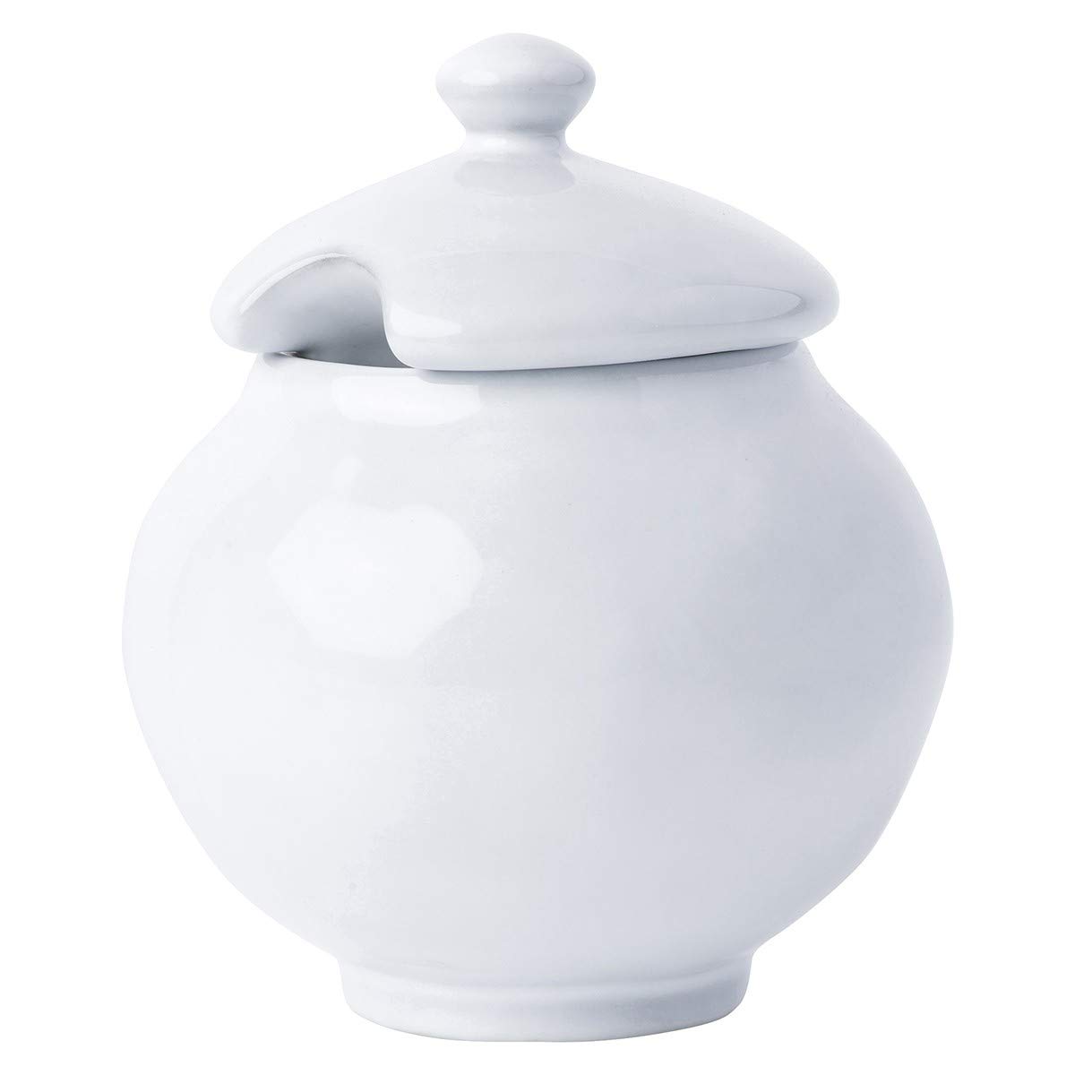 Juliska Quotidien White Truffle Lidded Sugar Bowl