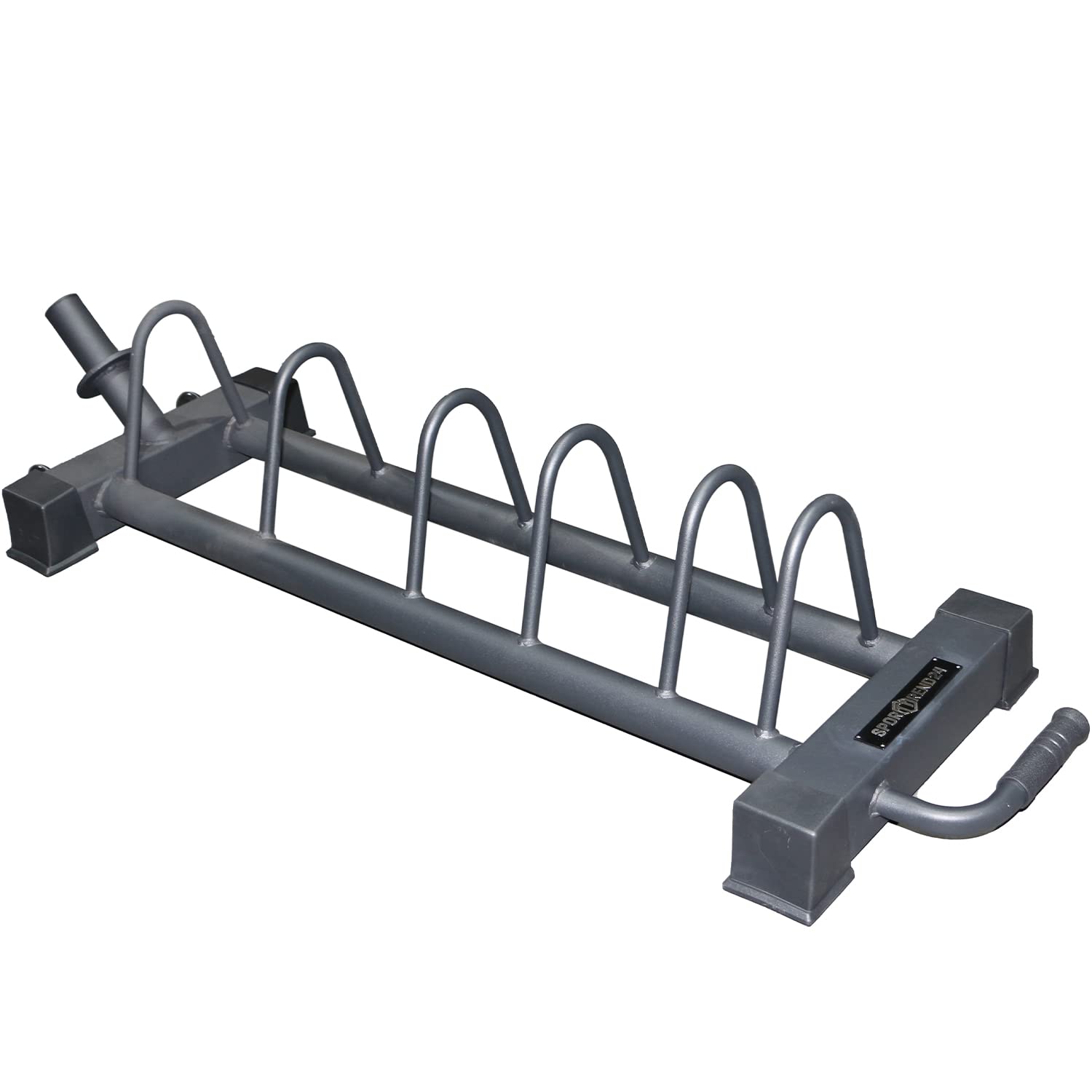 Sporttrend 24® Bumper Plate Rack bis 400 kg | Hantelscheibenständer Scheibenständer Hantelständer Gewichtscheibenständer Gewichtsscheibenständer Ständer Ablage Aufbewahrung für Bumper Weight Plates