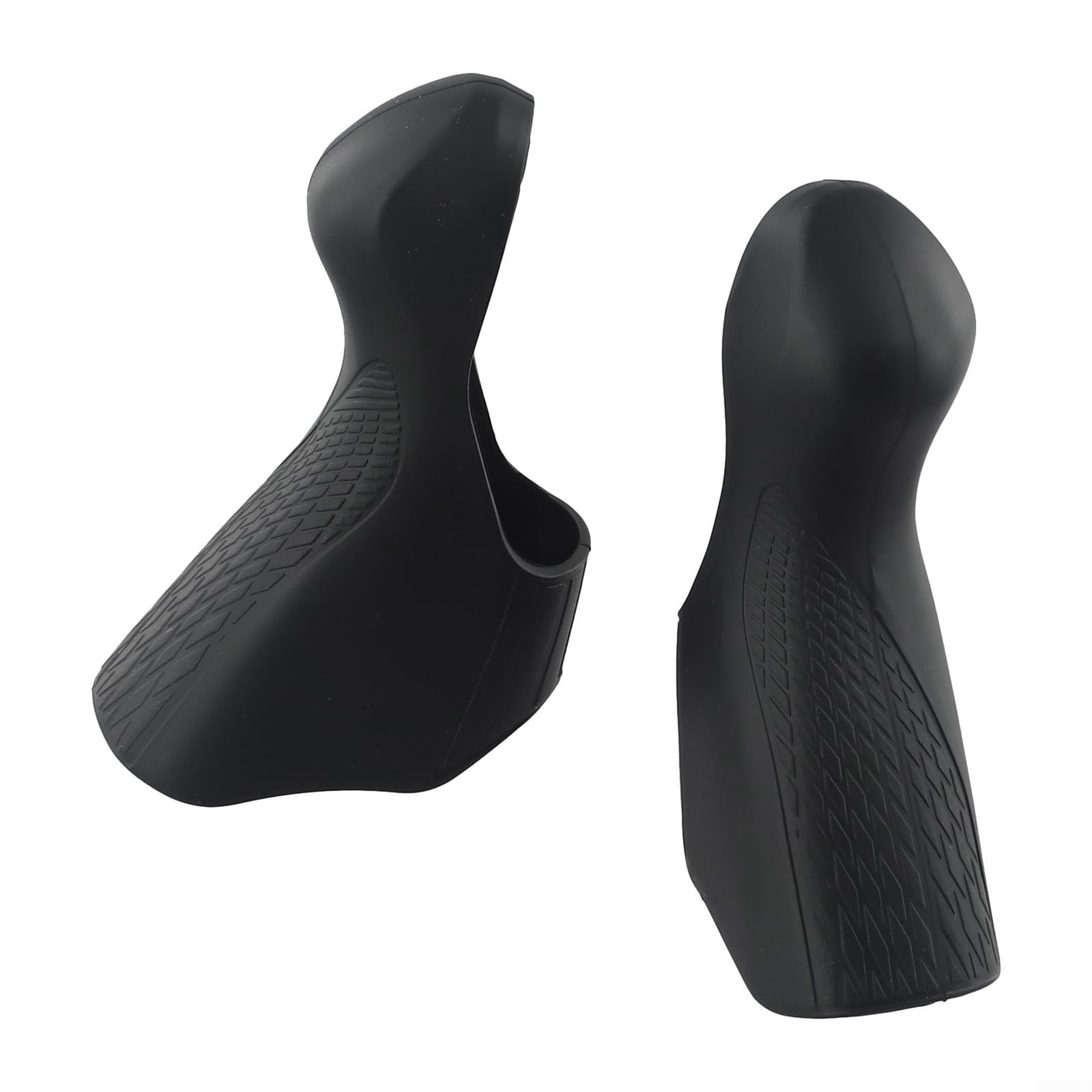 Campanas de palanca de freno de goma compatibles con cambiadores St-5700 105 para ciclismo de carretera que proporcionan un ajuste seguro y amortiguación de vibraciones (negro)